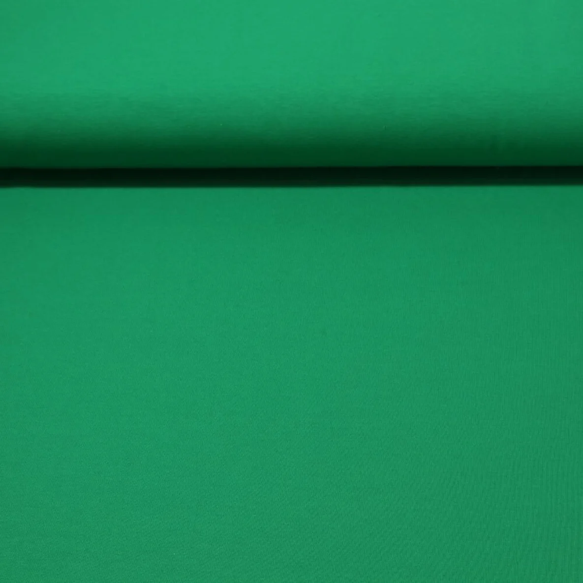 Baumwolljersey Swafing "Vanessa" Uni Grasgrün 365