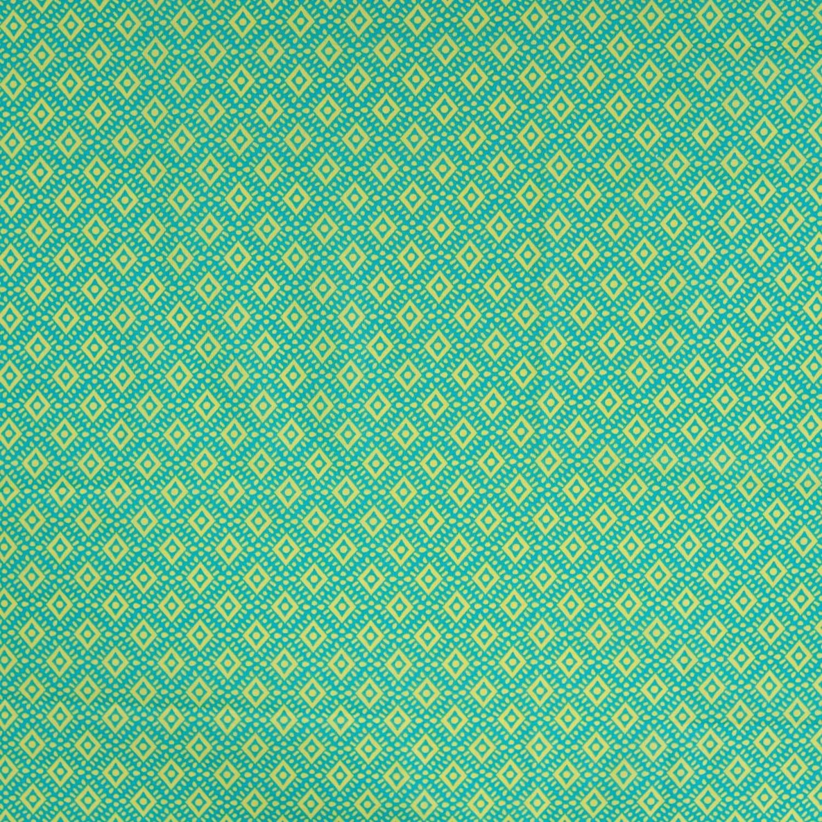 Baumwollvoile "Dalia" Ornamete Grün