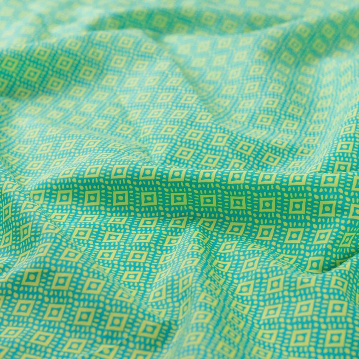 Baumwollvoile "Dalia" Ornamete Grün