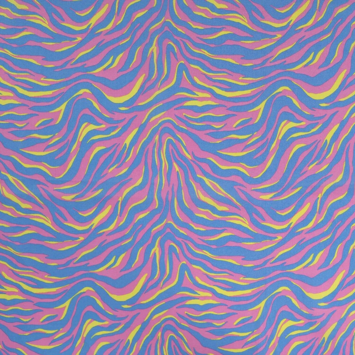 Baumwollvoile "Dalia" Zebra Blau