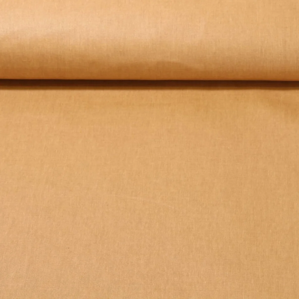 Beschichtete Baumwolle Laura Uni Camel
