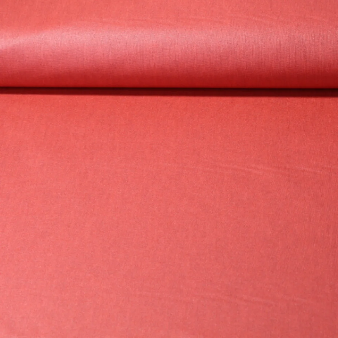 Beschichtete Baumwolle Laura Uni Rot