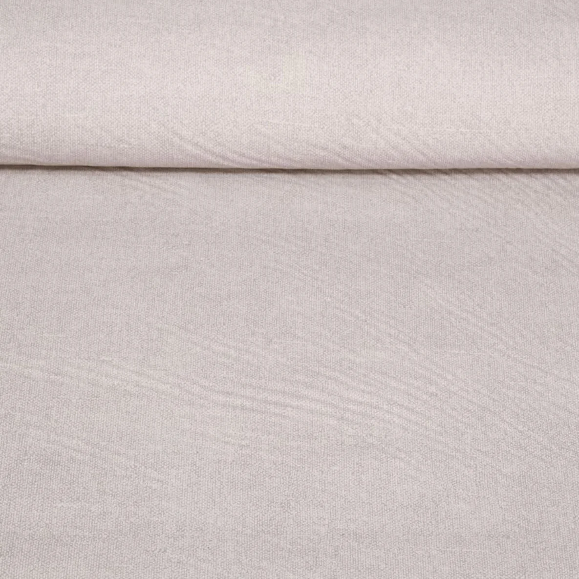 Beschichtete Baumwolle Leinenoptik Sand