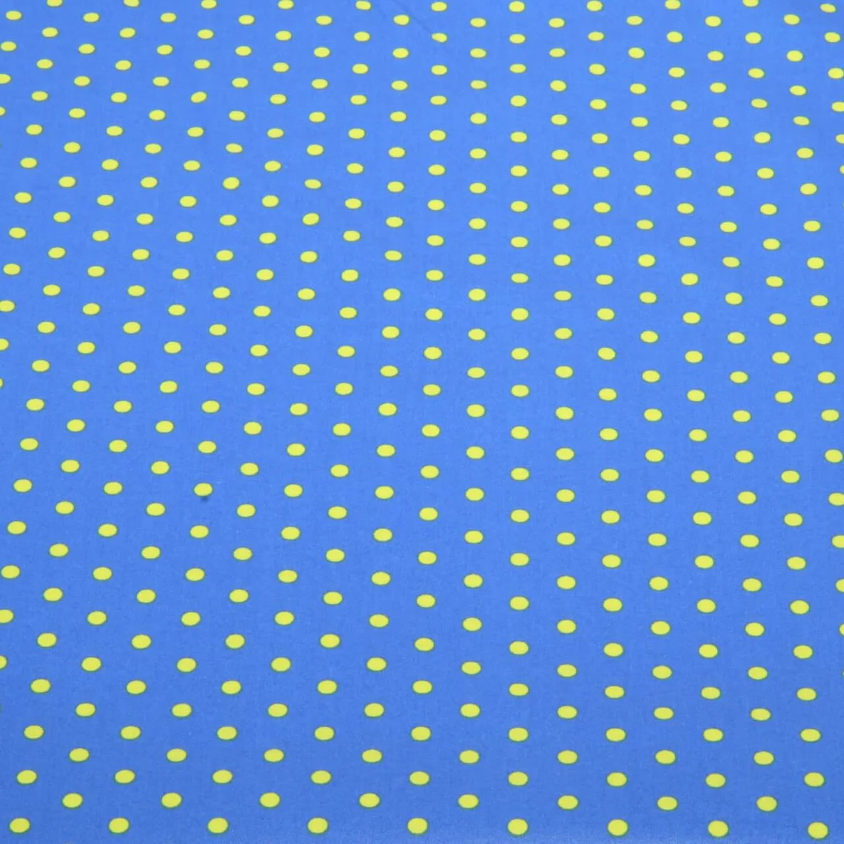 Beschichtete Baumwolle Punkte Blau