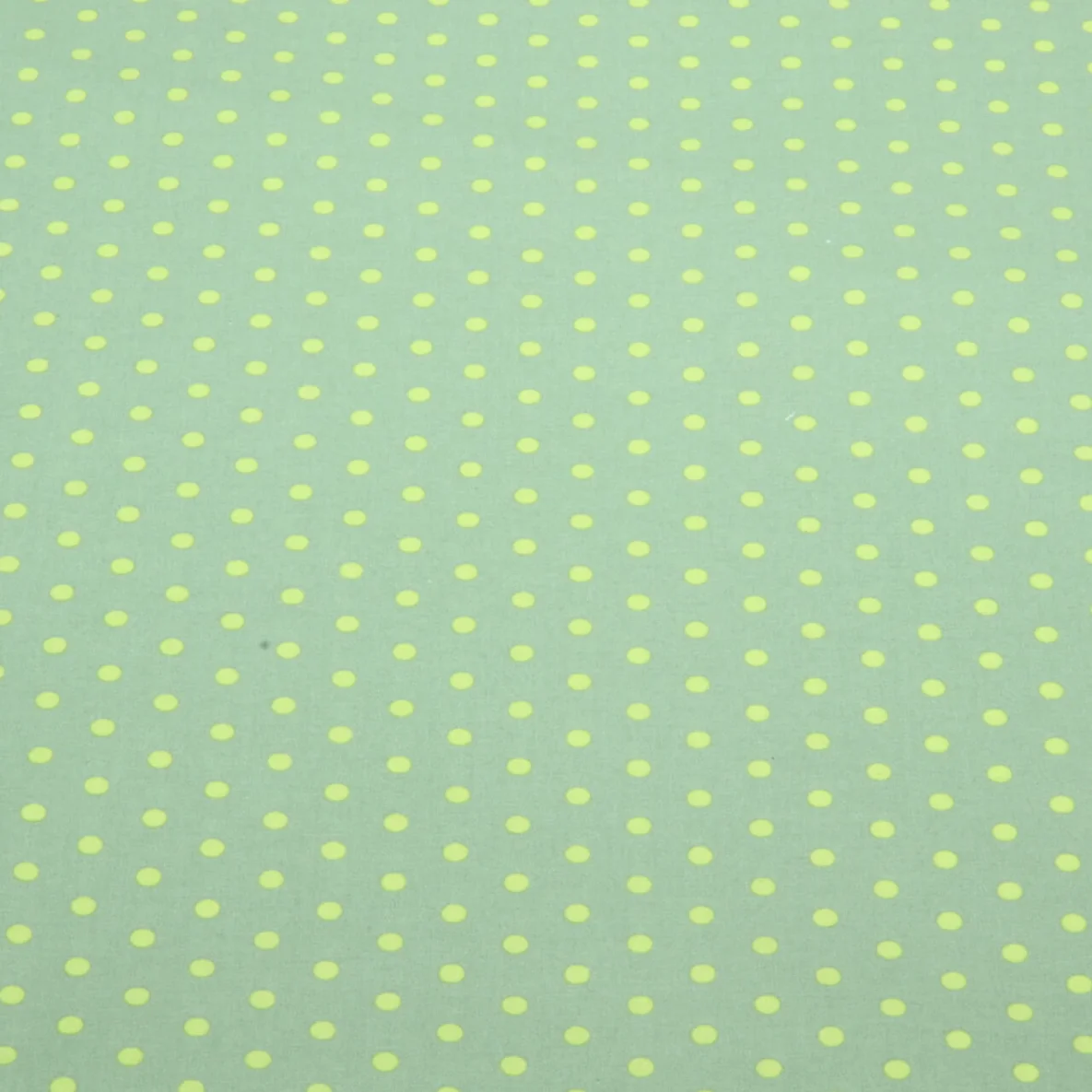 Beschichtete Baumwolle Punkte Salbeigrün