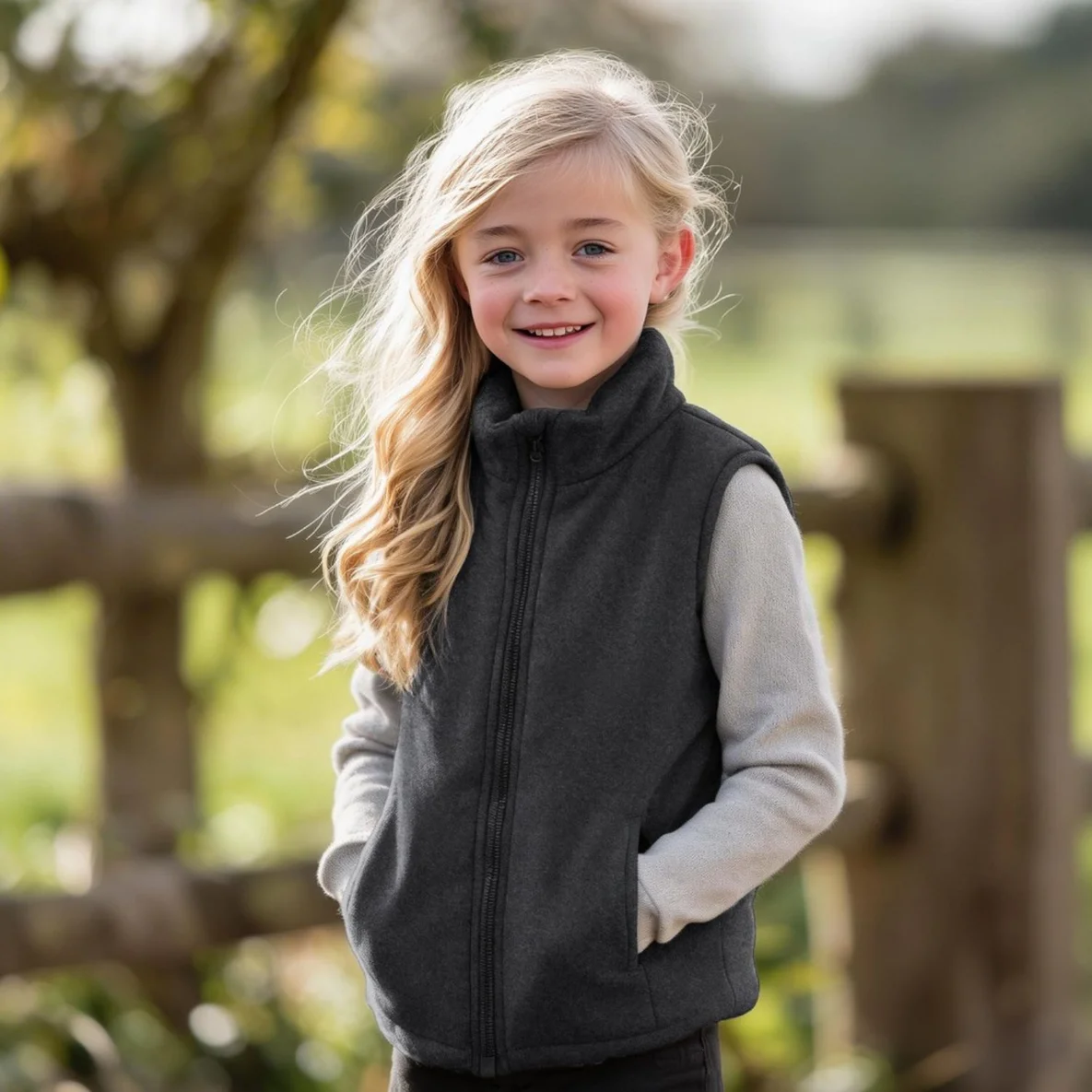 Bio Baumwoll Fleece "Tabea" Uni Anthrazit Melange