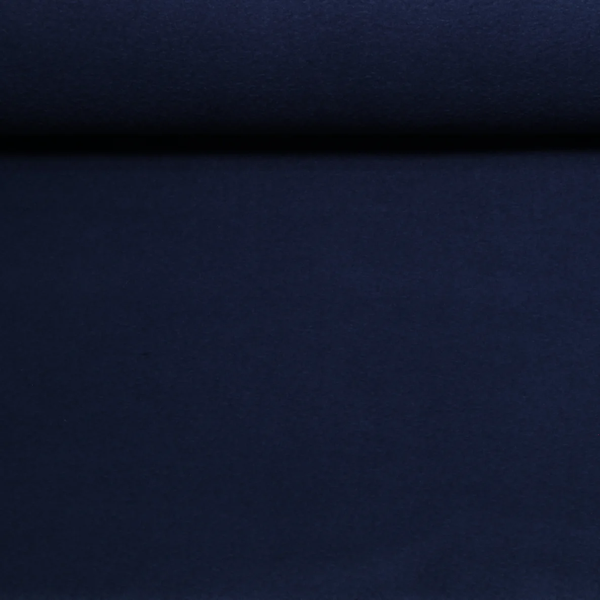 Bio Baumwoll Fleece "Tabea" Uni Marineblau