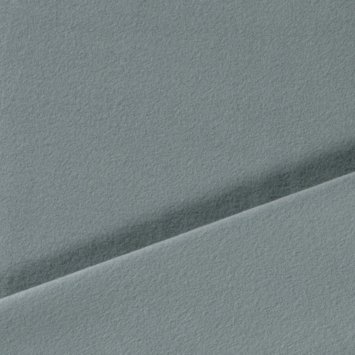 Bio-Baumwollfleece Heiko - Doubleface Uni Bleu