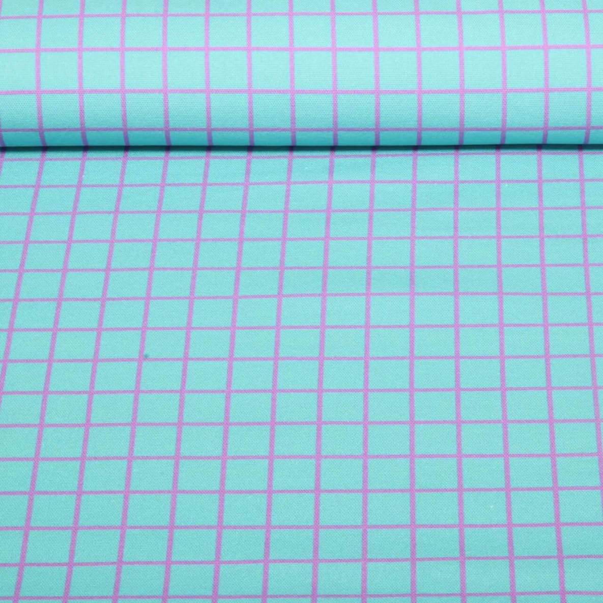 Bio Canvas "Beetles & Bugs" Grids Türkis