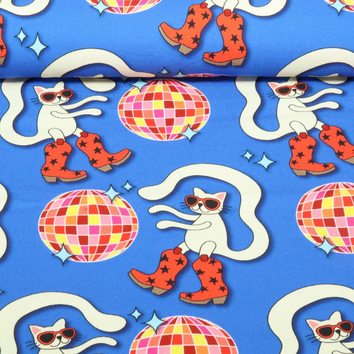 Bio Canvas "Choose your Vibe" Dance It Out Blau