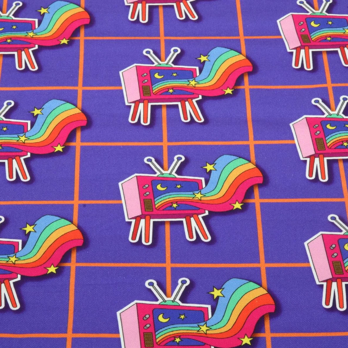 Bio Canvas "Choose your Vibe" The Happy Channel Lila