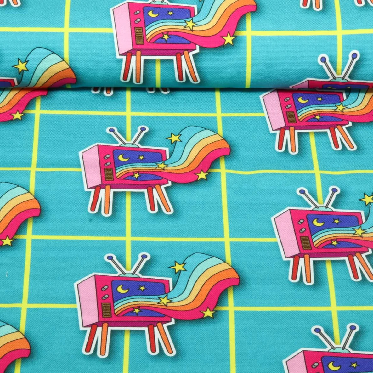 Bio Canvas "Choose your Vibe" The Happy Channel Petrol