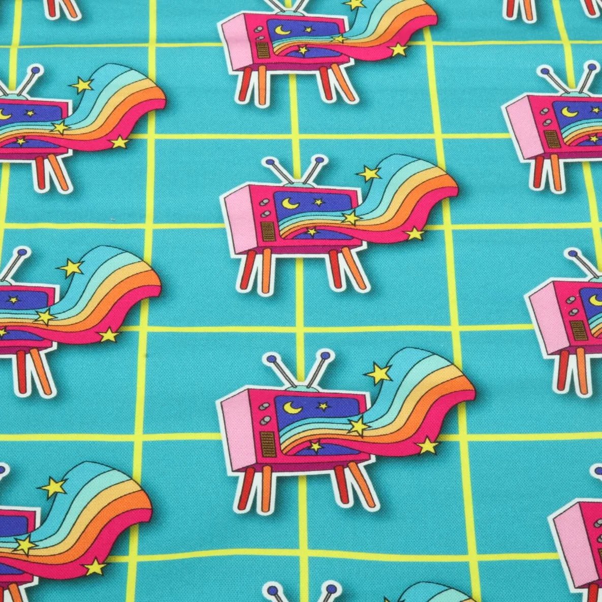 Bio Canvas "Choose your Vibe" The Happy Channel Petrol