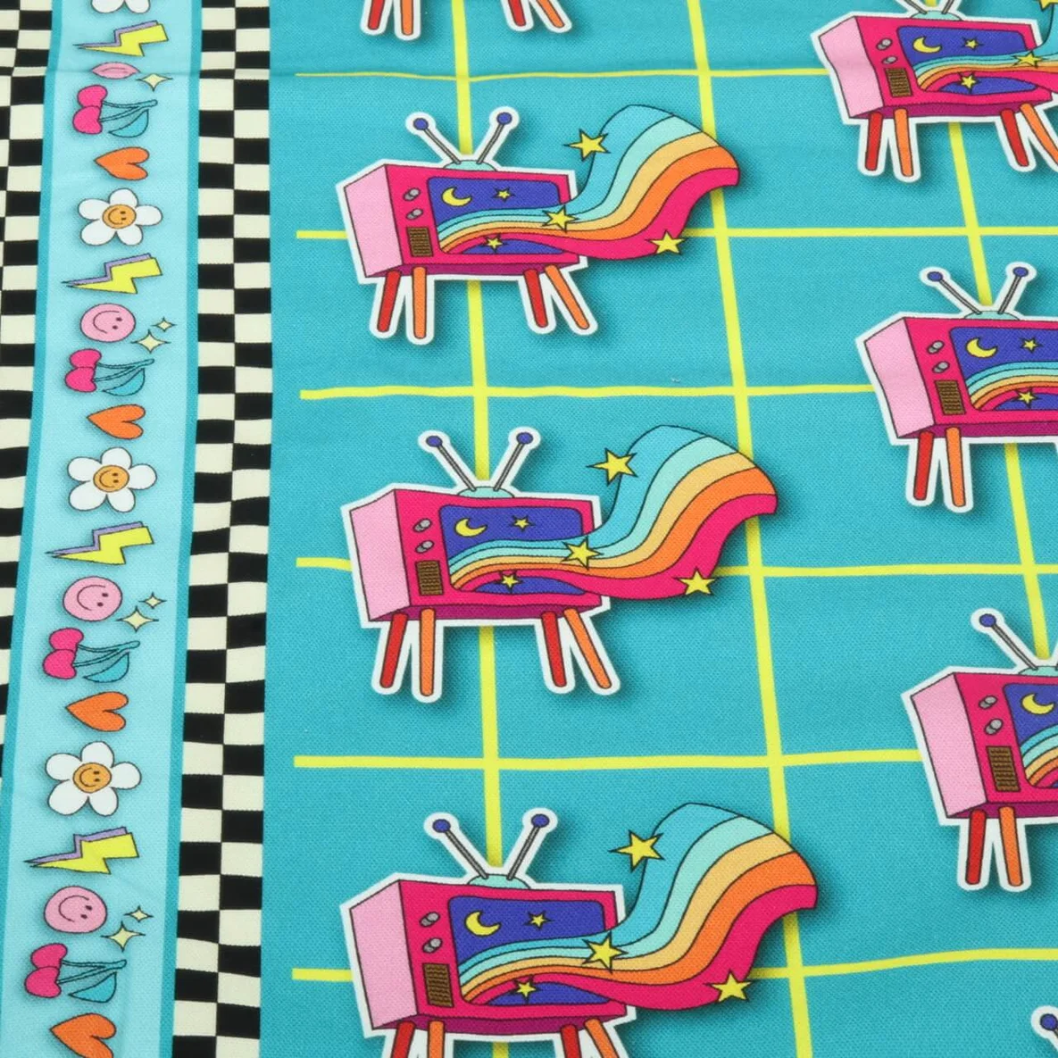 Bio Canvas "Choose your Vibe" The Happy Channel Petrol