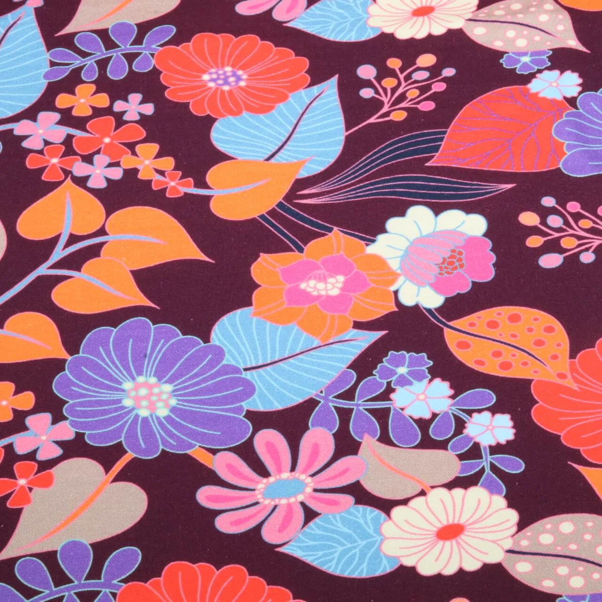 Bio Canvas "Gleam" Bloomorama Bordeaux