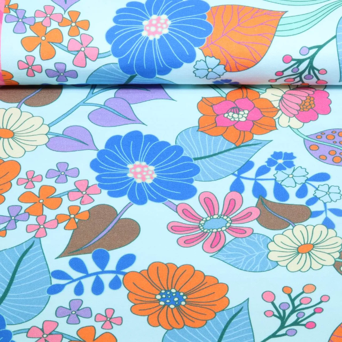 Bio Canvas "Gleam" Bloomorama Hellblau