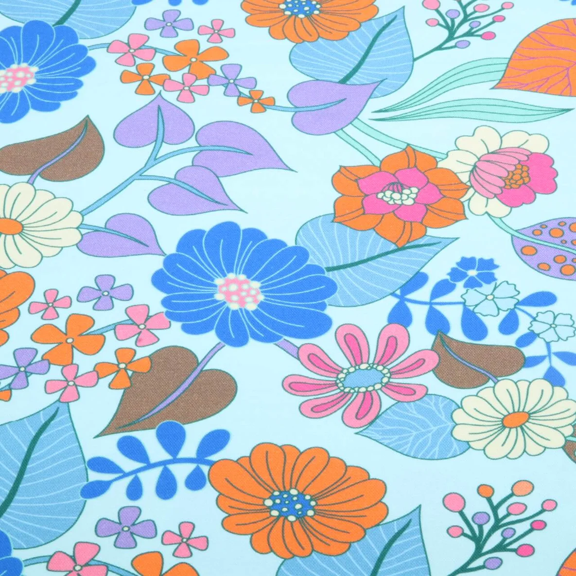 Bio Canvas "Gleam" Bloomorama Hellblau