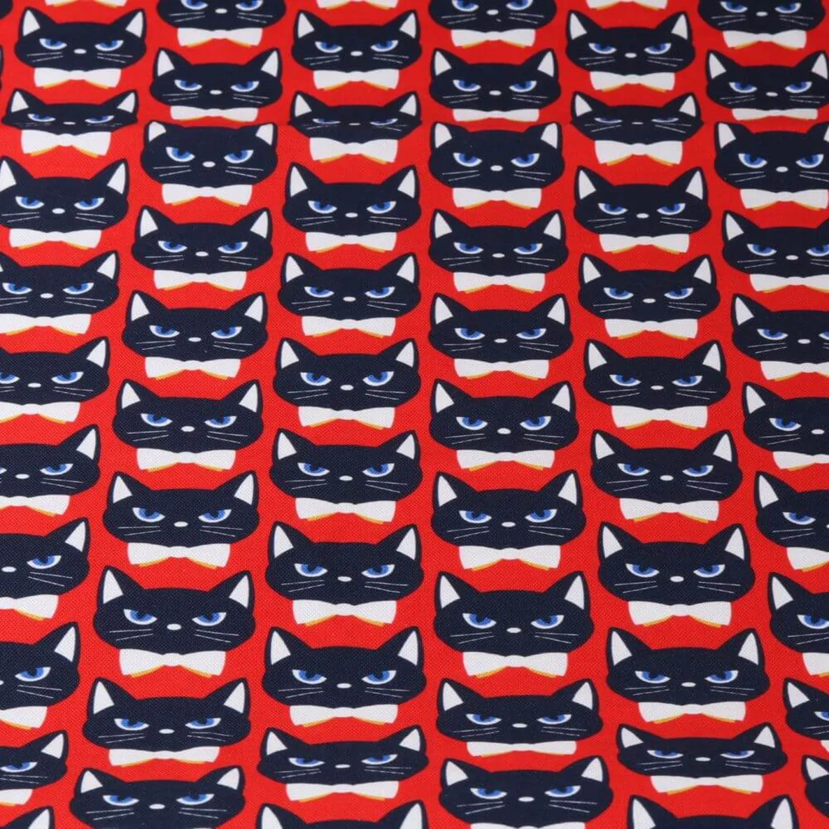 Bio Canvas "Meow" Rot