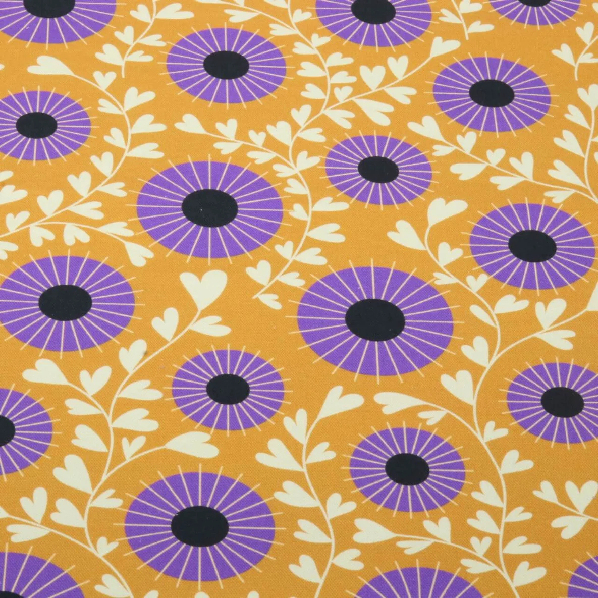 Bio Canvas "Queen Of Hearts" Court Garden Gelb