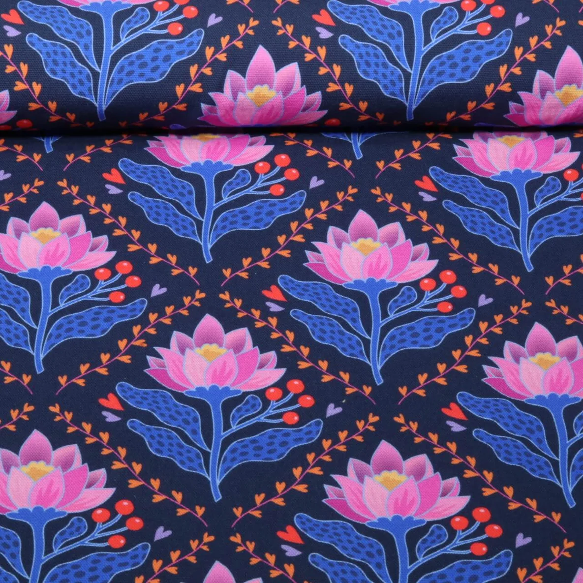 Bio Canvas "Queen Of Hearts" Lotus Royal Navy