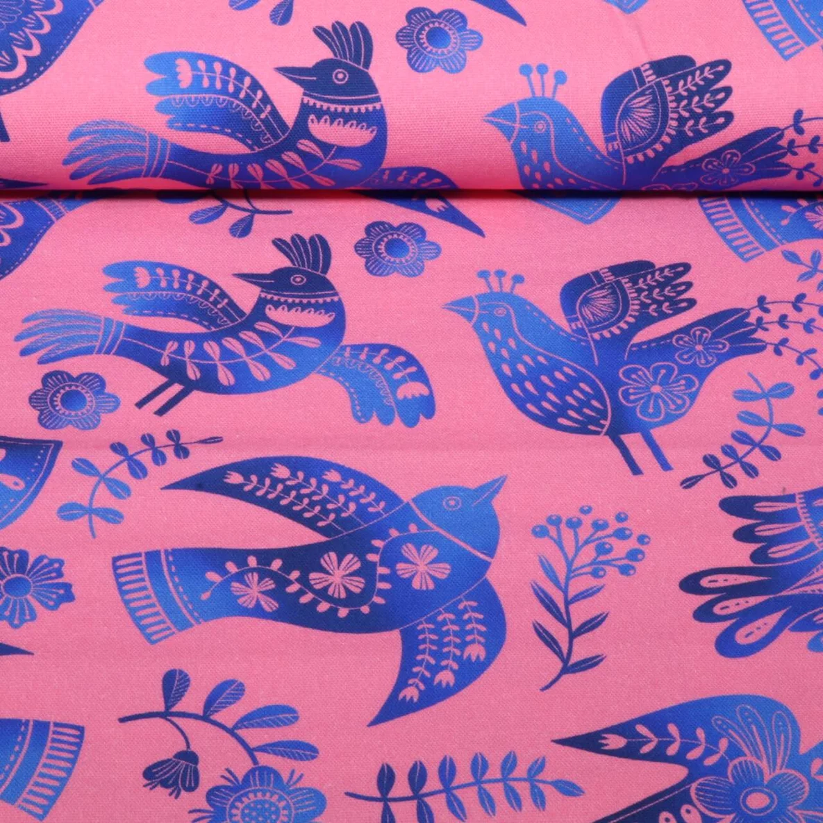 Bio Canvas "Southern Ease" Wild Chorus Pink Blau