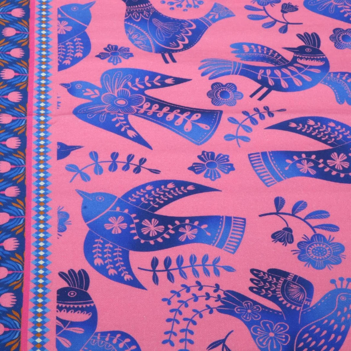 Bio Canvas "Southern Ease" Wild Chorus Pink Blau