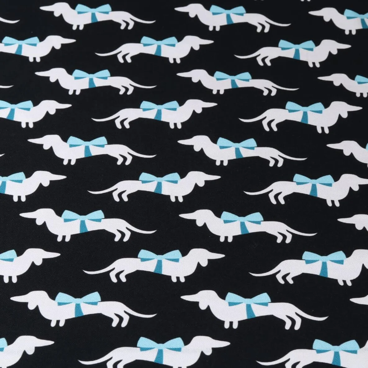 Bio Canvas "Wiener Dog" Schwarz