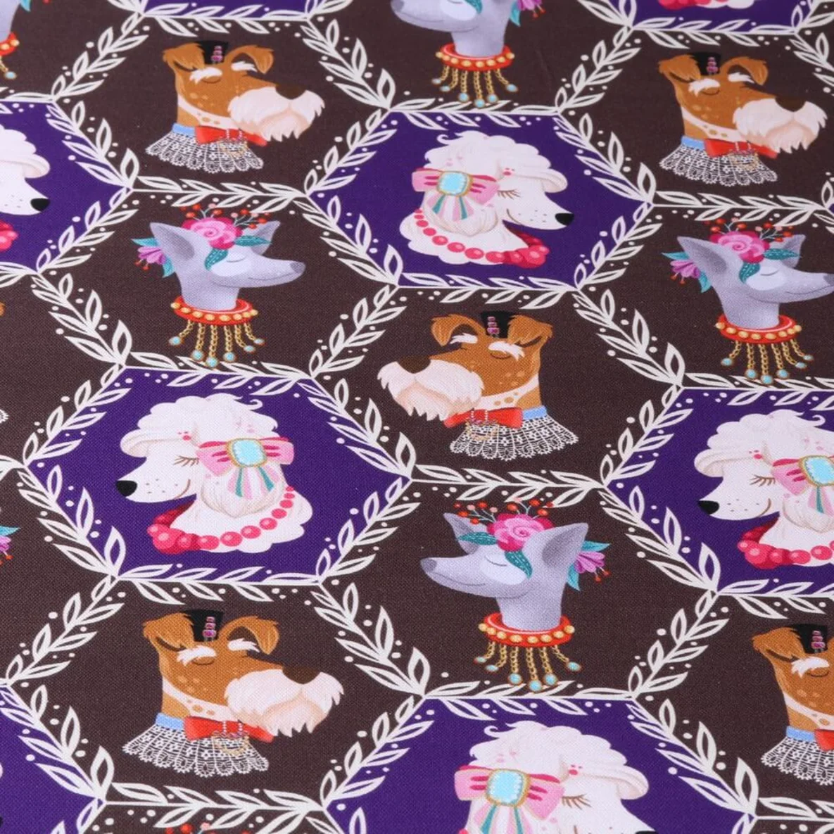 Bio Canvas "Woof" Braun