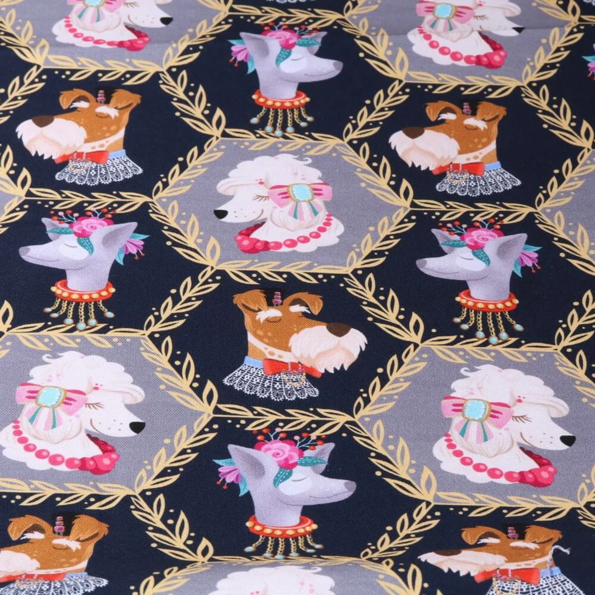 Bio Canvas "Woof" Navy
