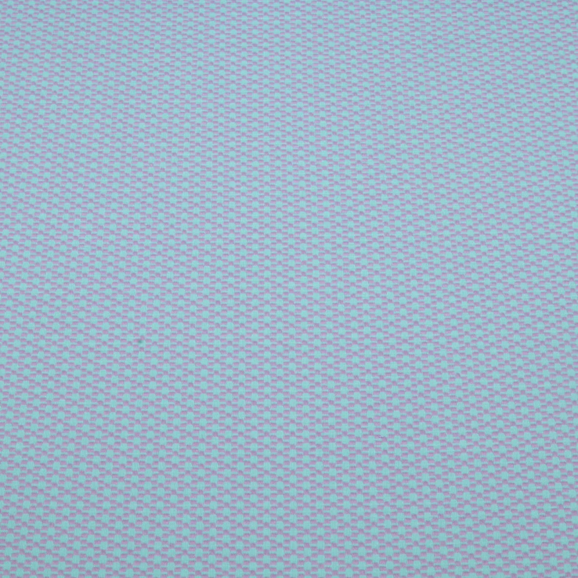 Bio Jacquard Jersey "Choose your Vibe" Moody Knit Hellblau