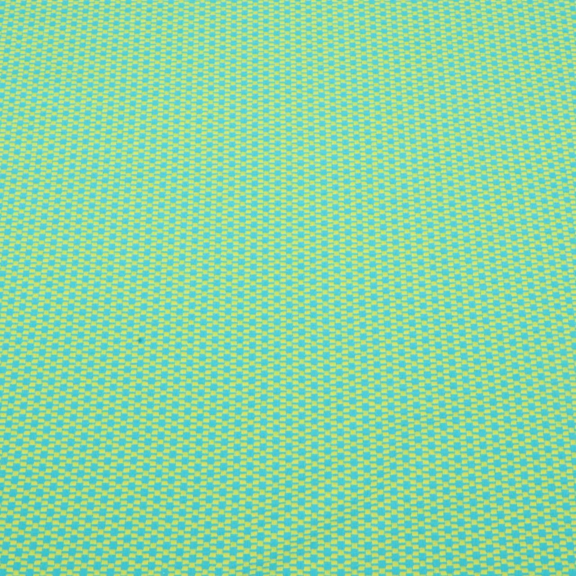 Bio Jacquard Jersey "Choose your Vibe" Moody Knit Türkis