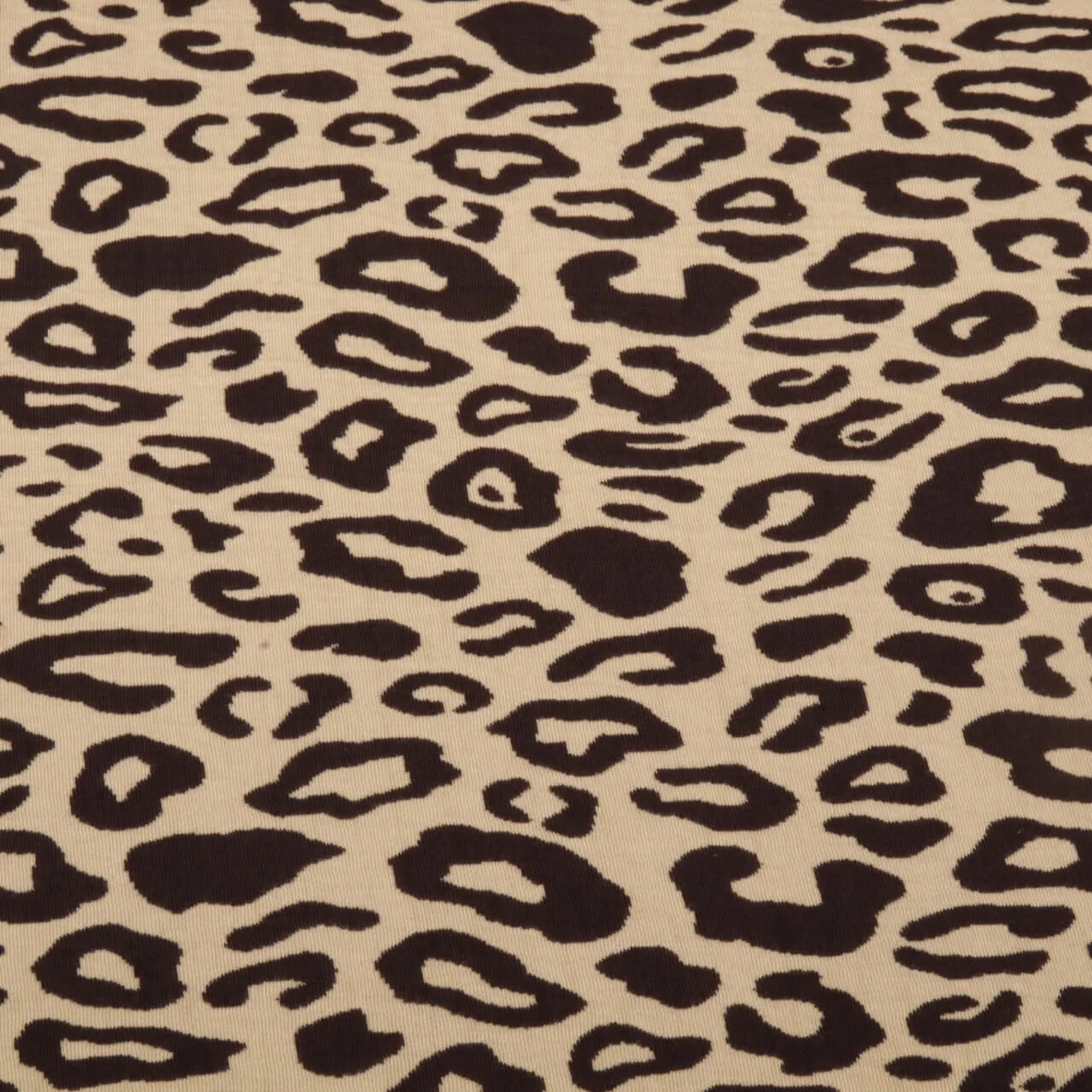 Bio Jacquard Jersey "Western Fairy Tales" Safari Doubleface Beige