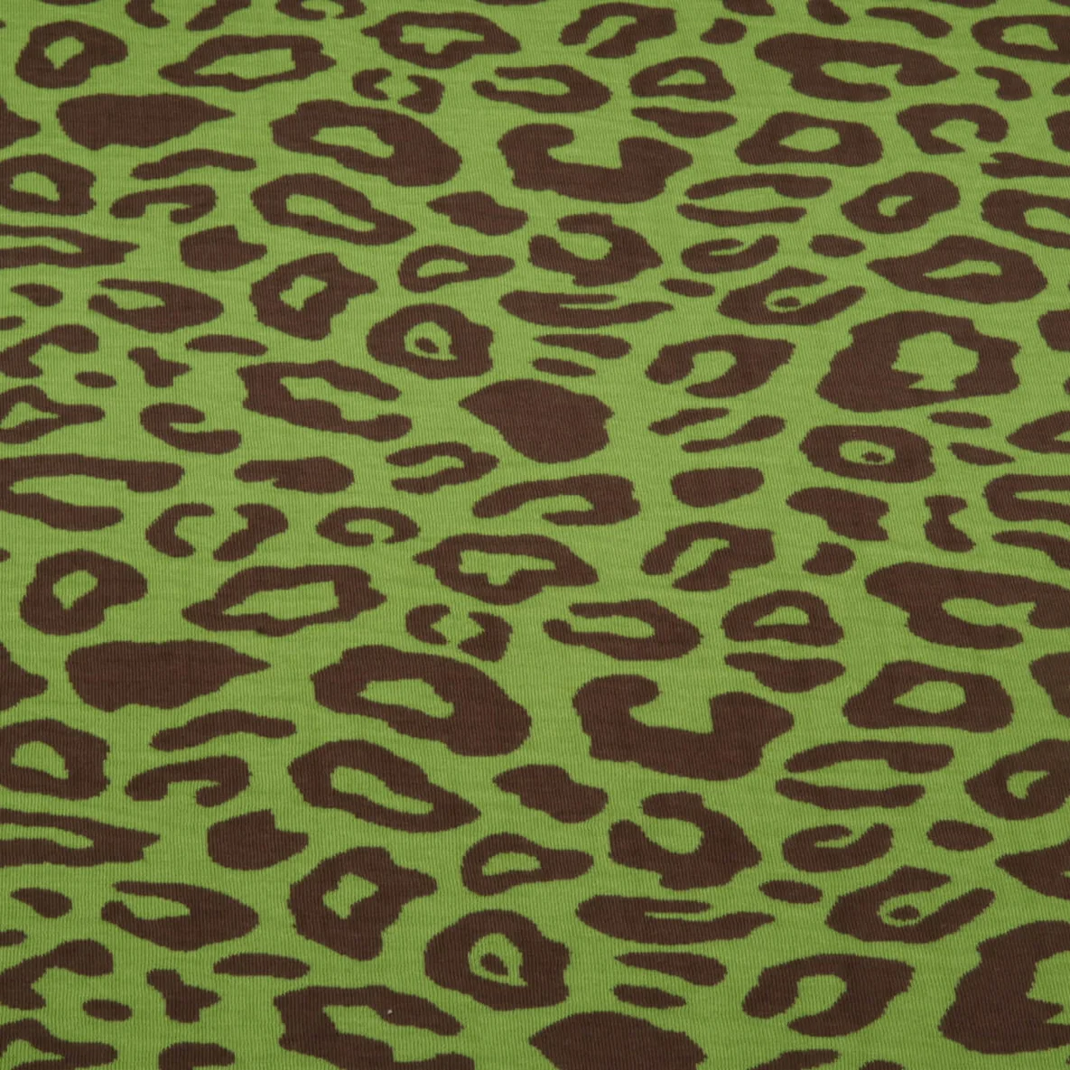 Bio Jacquard Jersey "Western Fairy Tales" Safari Doubleface Grün