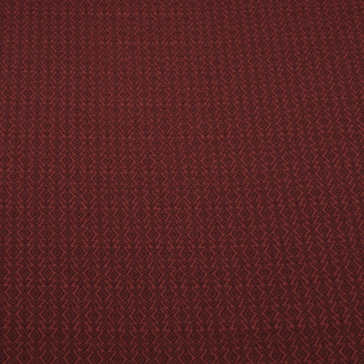 Bio Jacquard Jersey "Western Fairy Tales"Field Knit Rot