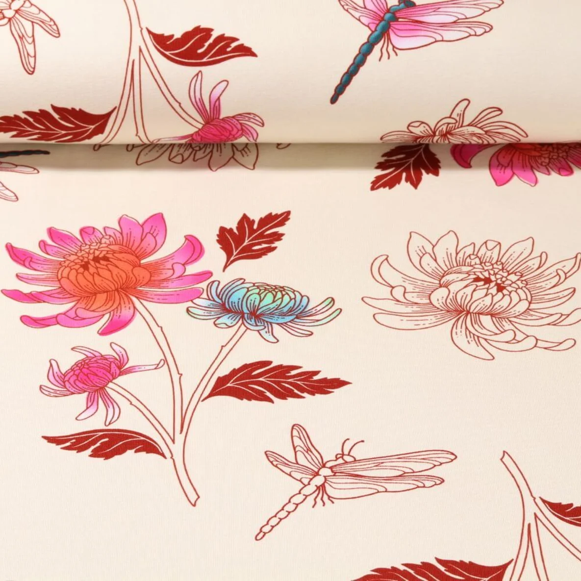 Bio-Jersey "Beautiful" Ecru