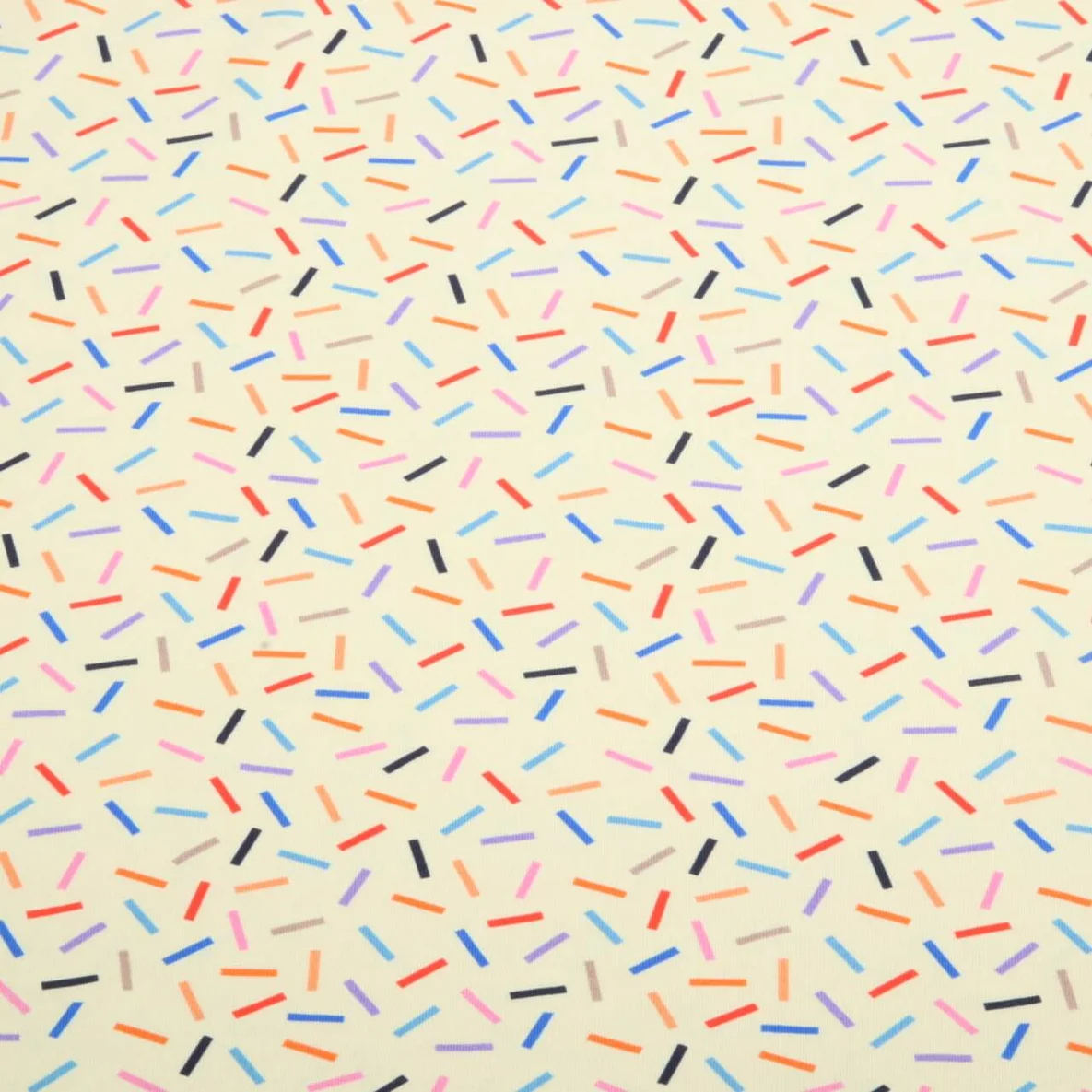 Bio Jersey "Gleam" Glimmerbits Ecru