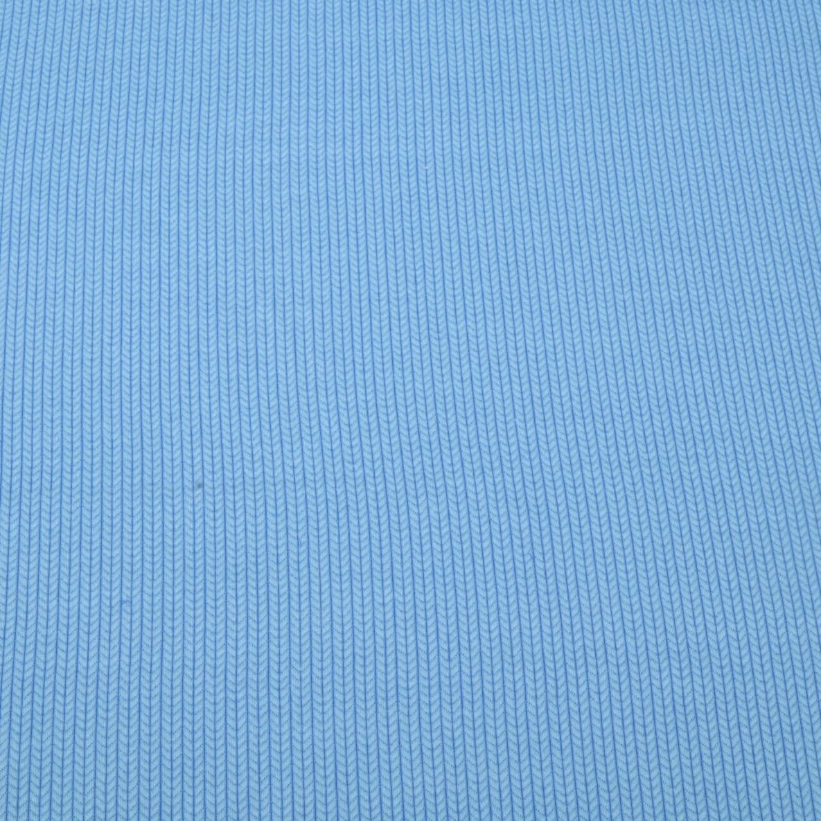 Bio Jersey Jacquard Knit Knit Hellblau