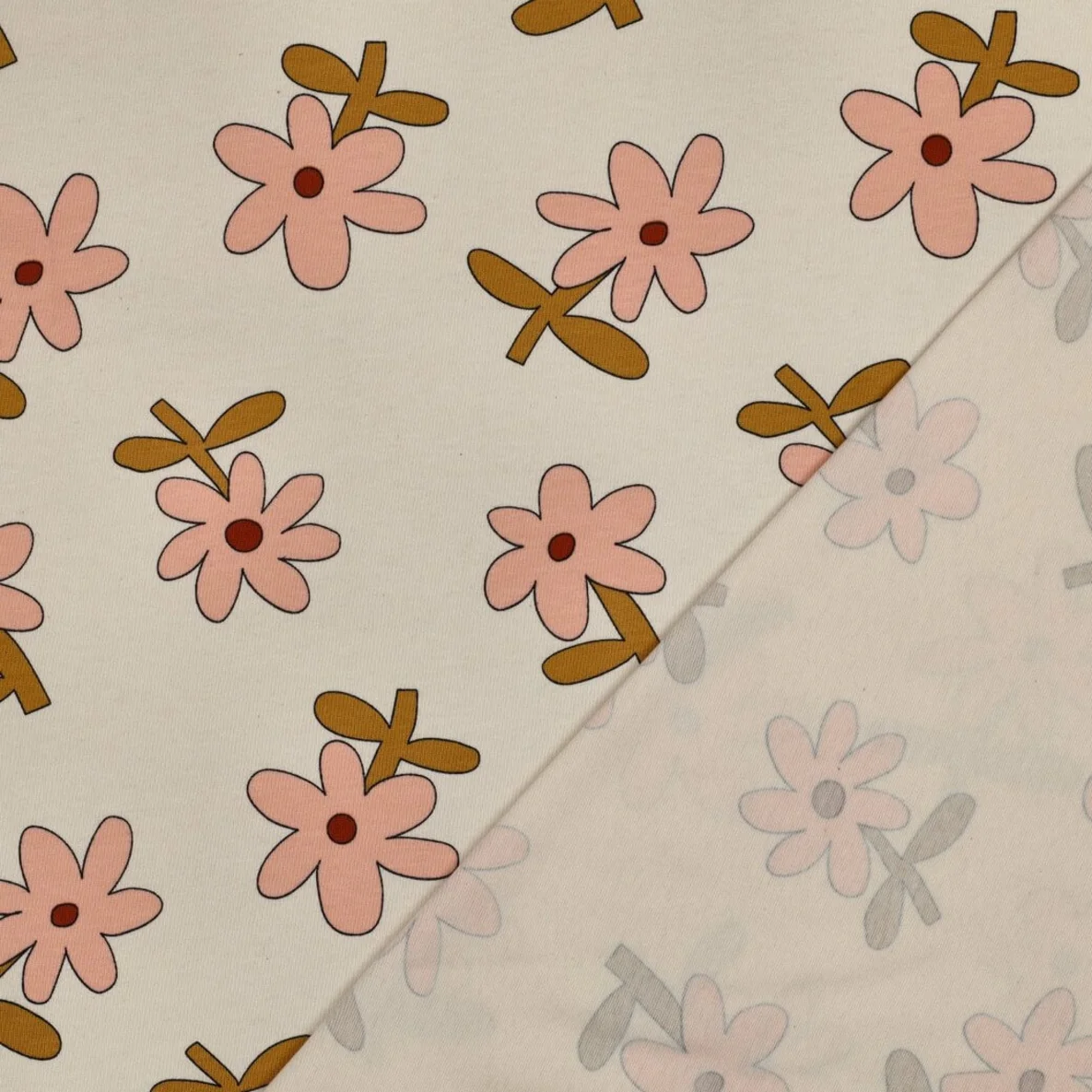 Bio Jersey Jennifer Bouron Blumen Natur