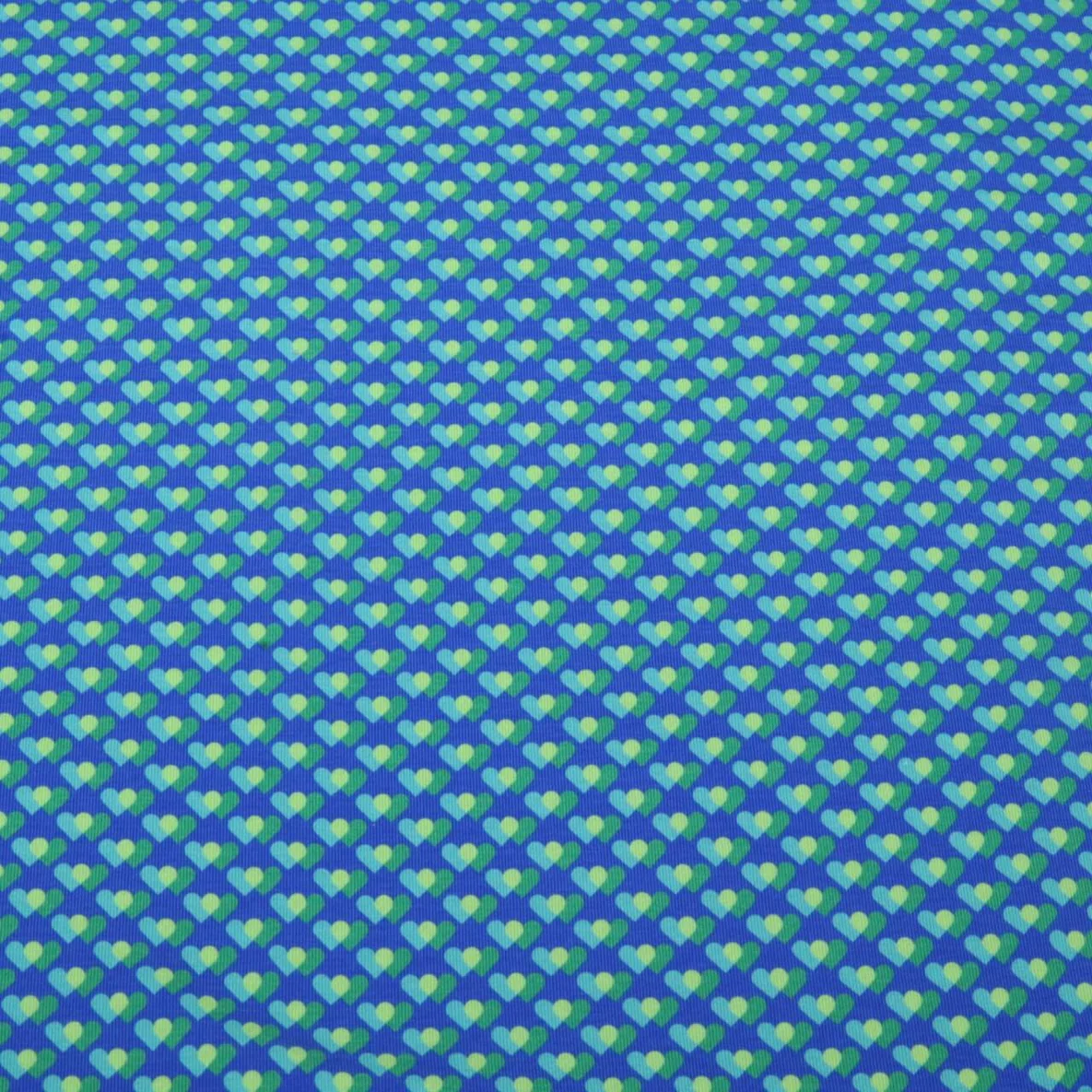 Bio Jersey "Queen Of Hearts" Heart Parade Blau