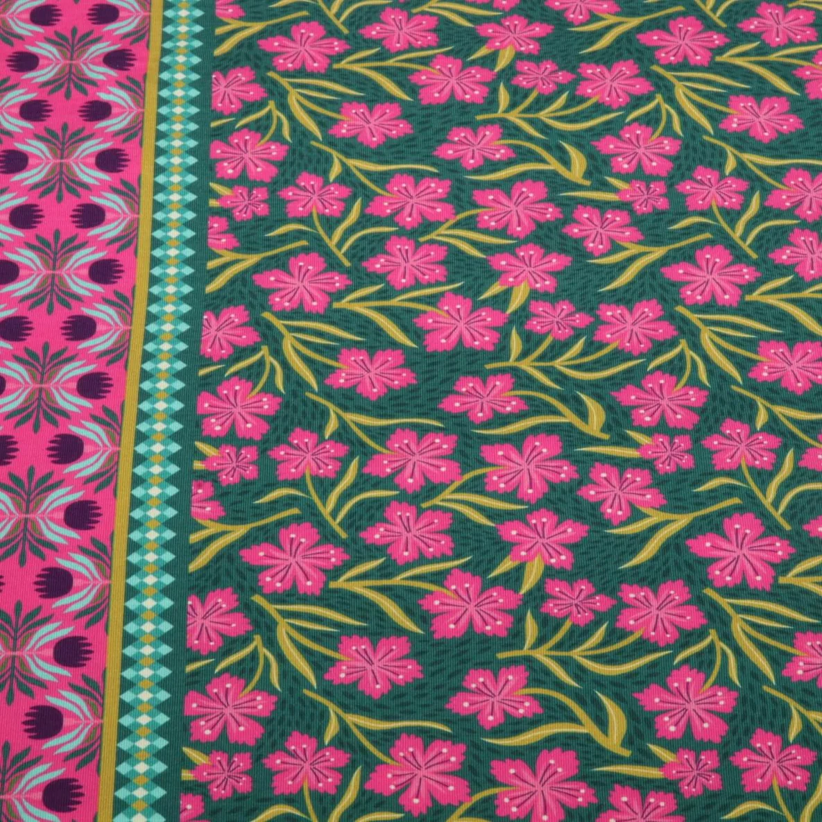 Bio Jersey "Southern Ease" Bloom Drift Grün