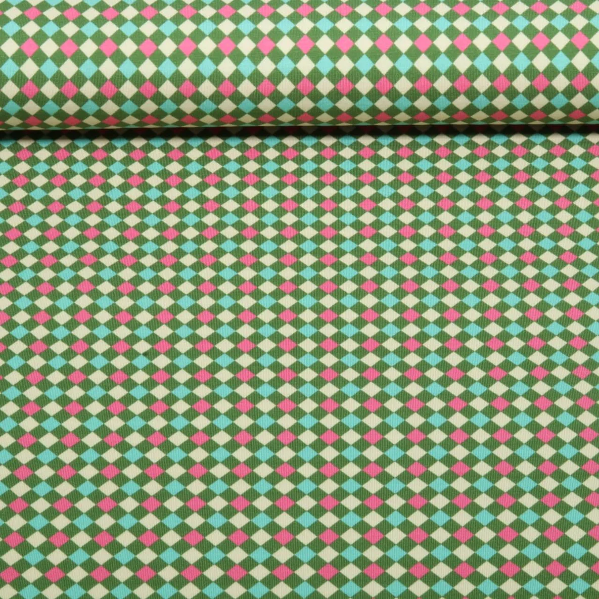Bio Jersey "Southern Ease" Woven Light Grün