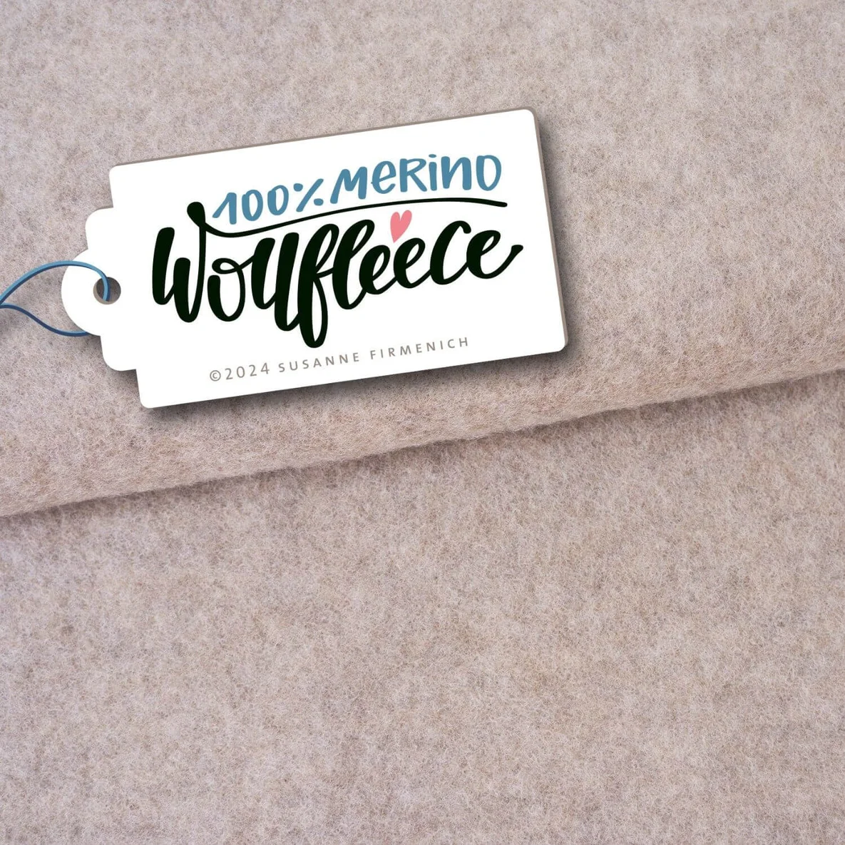 Bio Merino Wollfleece Dunkles Sand