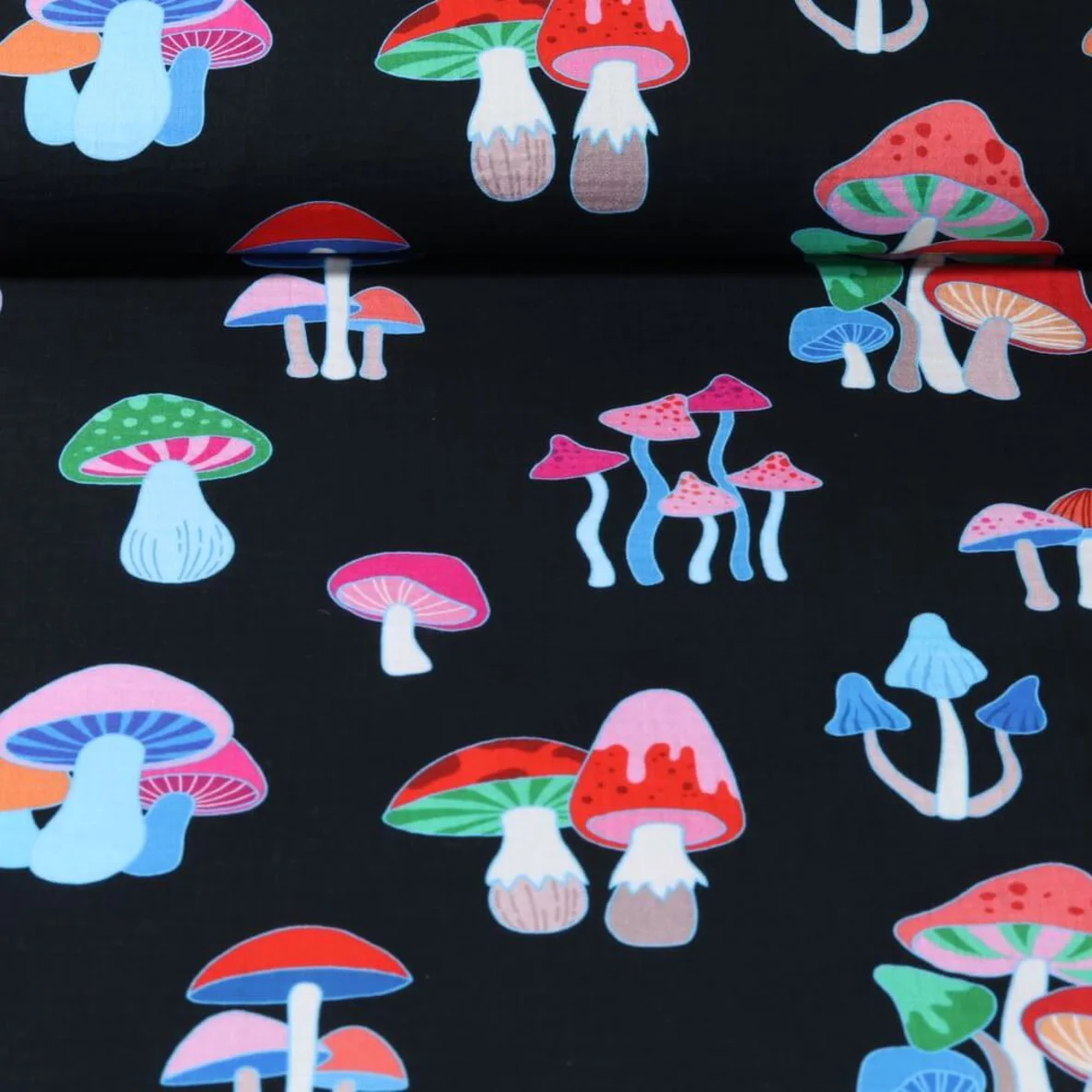 Bio-Musselin "Dream" Schwarz