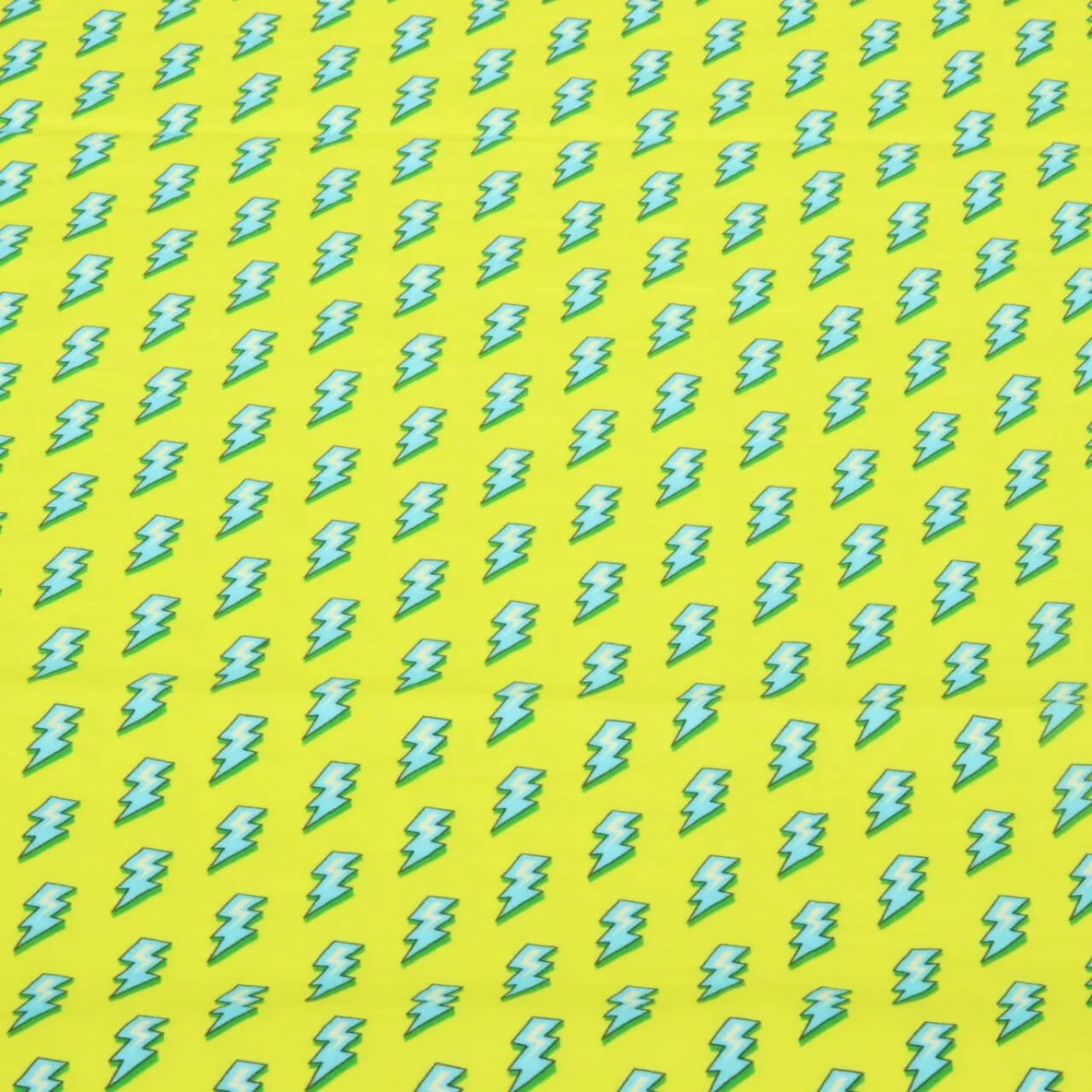 Bio Musselin Glatt "Choose your Vibe" Power Gelb