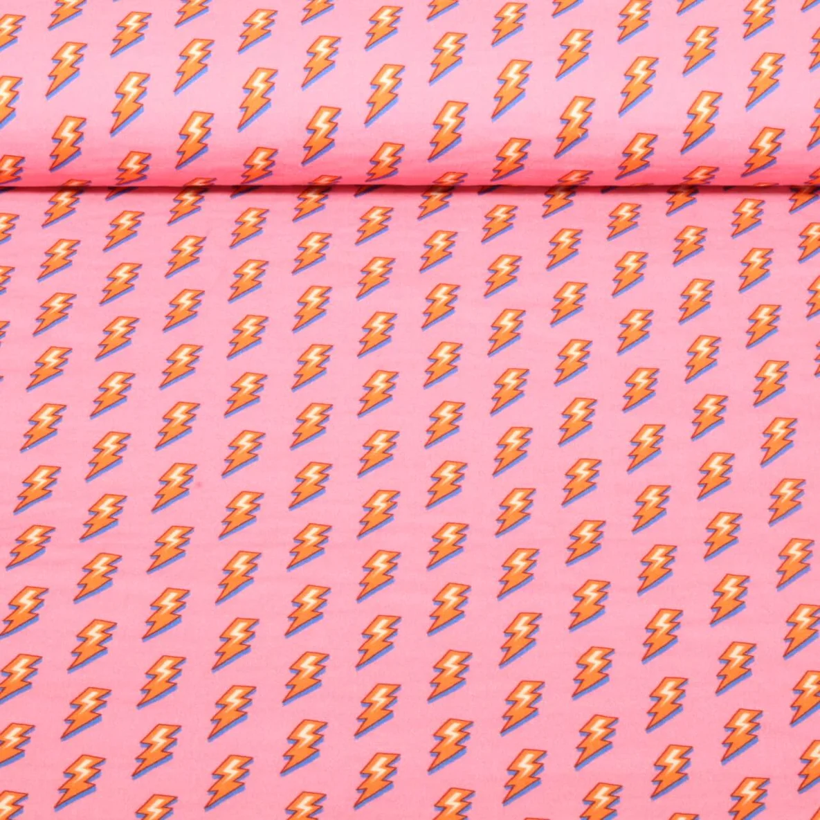 Bio Musselin Glatt "Choose your Vibe" Power Rosa