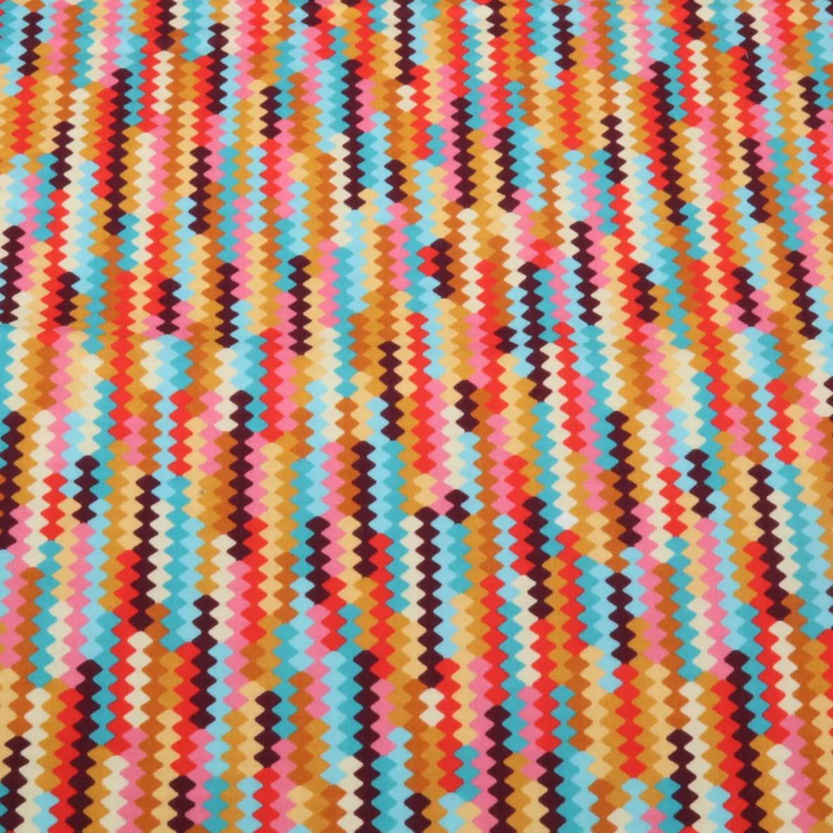 Bio Musselin Glatt "Western Fairy Tales" Tracks Kupfer