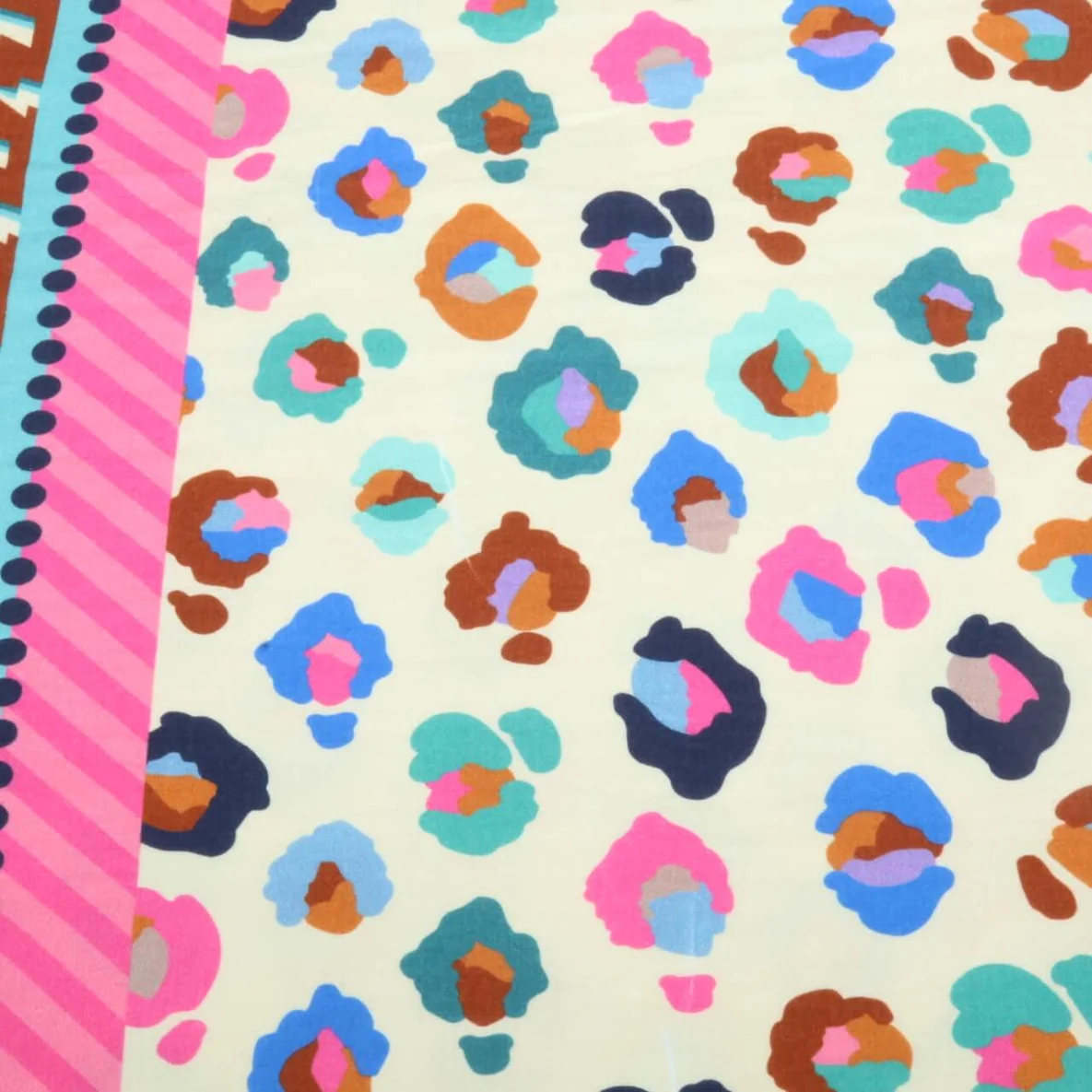 Bio Musselin "Gleam" Glamouflage Ecru