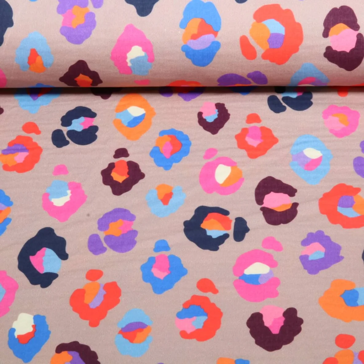 Bio Musselin "Gleam" Glamouflage Sand