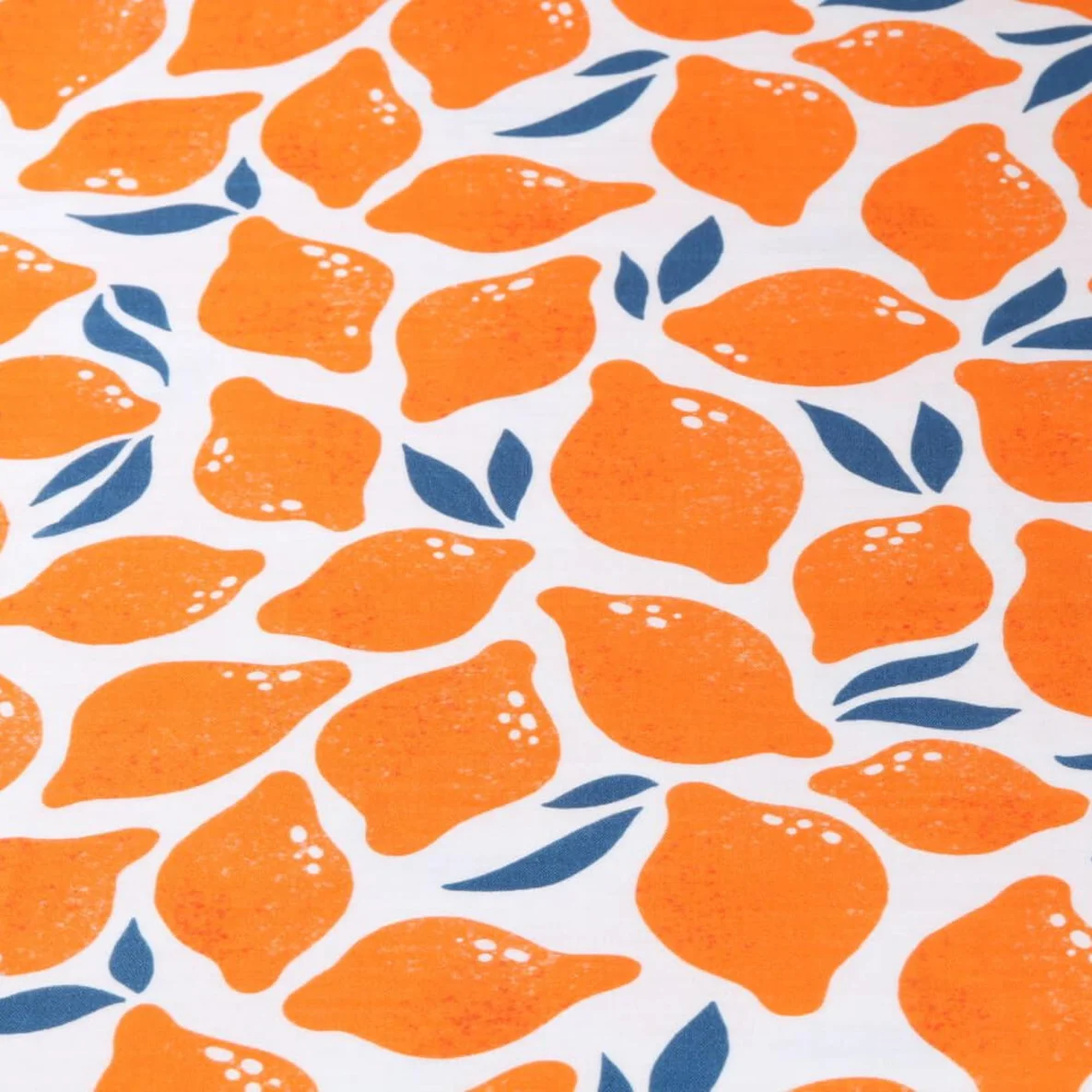 Bio-Musselin "Limone" Orange