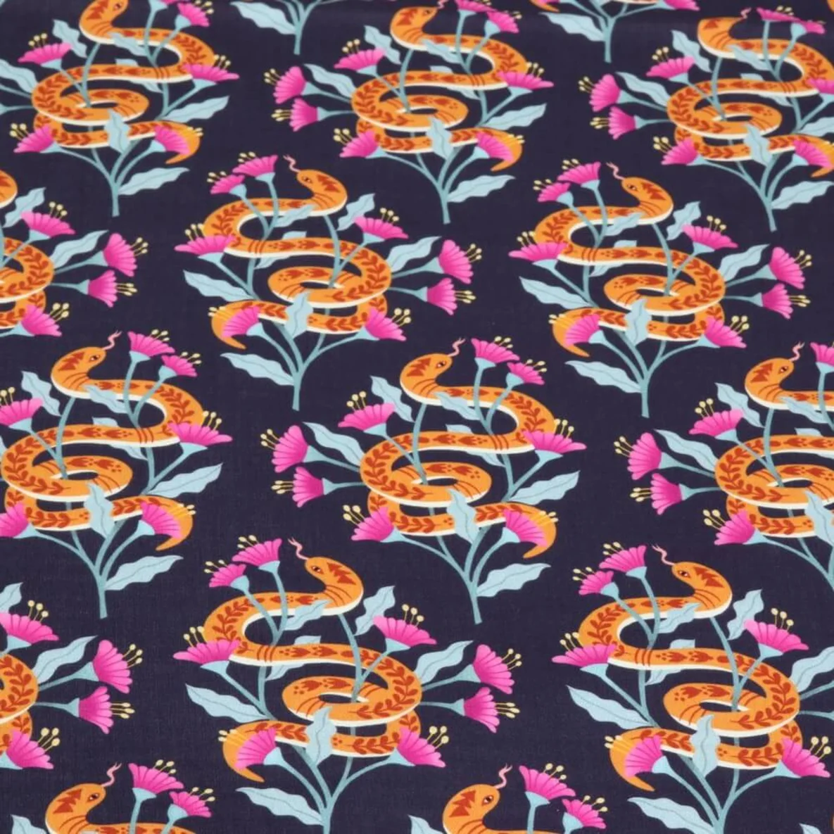 Bio Musselin "Magical Shimmer Of Wisdom" Navy